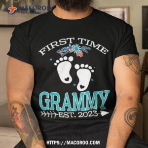 first time grammy 2023 father s day to be baby shirt tshirt