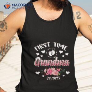first time grandma 2023 mothers day shirt tank top 3