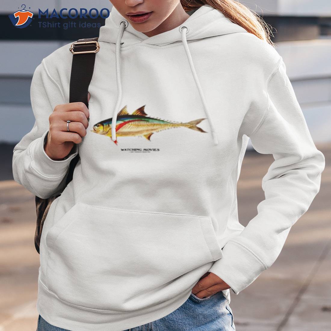 Fisherman Watching Movies Shirt Fisherman Watching Movies Shirt