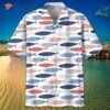 Fishing In Red And Blue Hawaiian Shirts