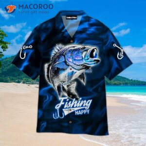 fishing makes me happy in blue hawaiian shirts 1