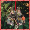 Fishing Vest Custom-shaped Name Christmas Acrylic Ornament