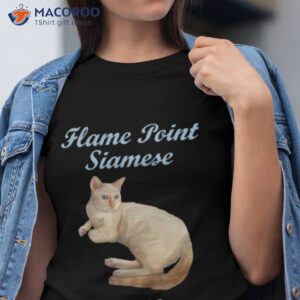 Flame Point Siamese Cat Mom Shirt