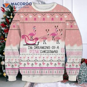 Flamingo Dream Ugly Christmas Sweater