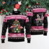 Flamingo Merry Flocking Christmas Ugly Sweater