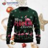 Flamingo Merry Flocking Christmas Ugly Sweater