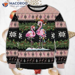 Flamingo Ugly Christmas Sweater