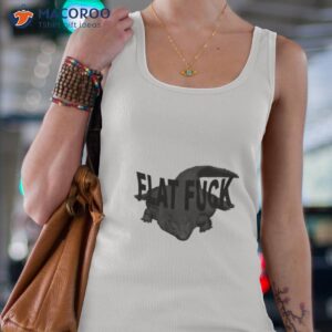 flat fuck gator shirt tank top 4