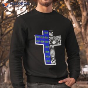 florida gators i can do all things through christ shirt sweatshirt