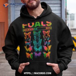 Foals Neon Butterfly Poster Shirt