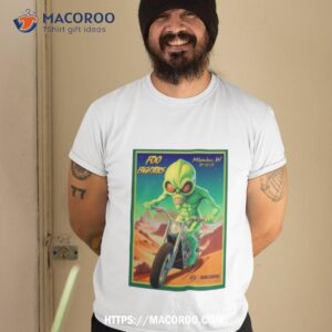 Foo Fighters Milwaukee Wi Event 2023 Poster Shirt