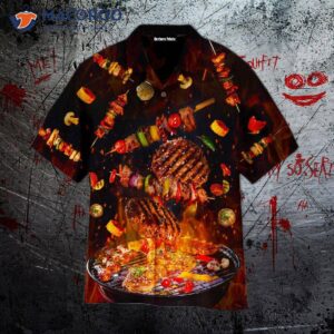 Food, Bbq On Fire, Hawaiian Shirts