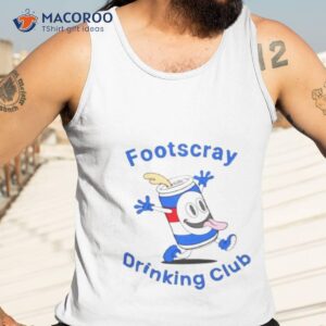 footscray drinking club shirt tank top 3