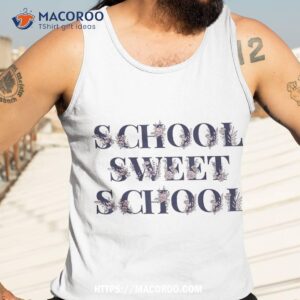 for the first day of school kindergarten back to shirt tank top 3