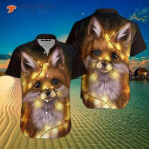 fox merry christmas hawaiian shirts 1