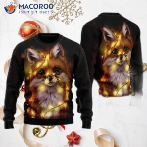 Fox Merry Christmas Ugly Sweater