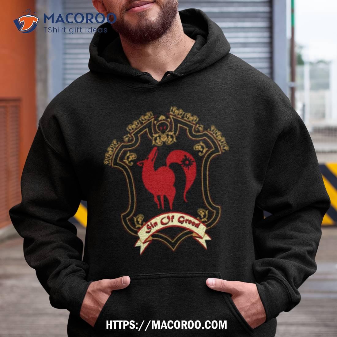 Fox Sin Of Greed Seven Deadly Sins Shirt Fox Sin Of Greed Seven Deadly Sins Shirt