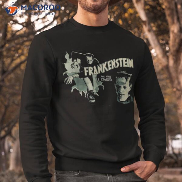 Frankenstein Halloween Horror Movie Vintage Monster Shirt
