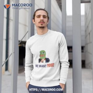 Free Bob We Want You Shirt 2 free bob we want you shirt sweatshirt 1