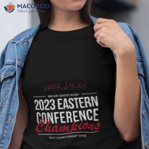 Free Jacks Eastern Conference Champions 2023 Major League Rugby Shirt Free Jacks Eastern Conference Champions 2023 Major League Rugby Shirt