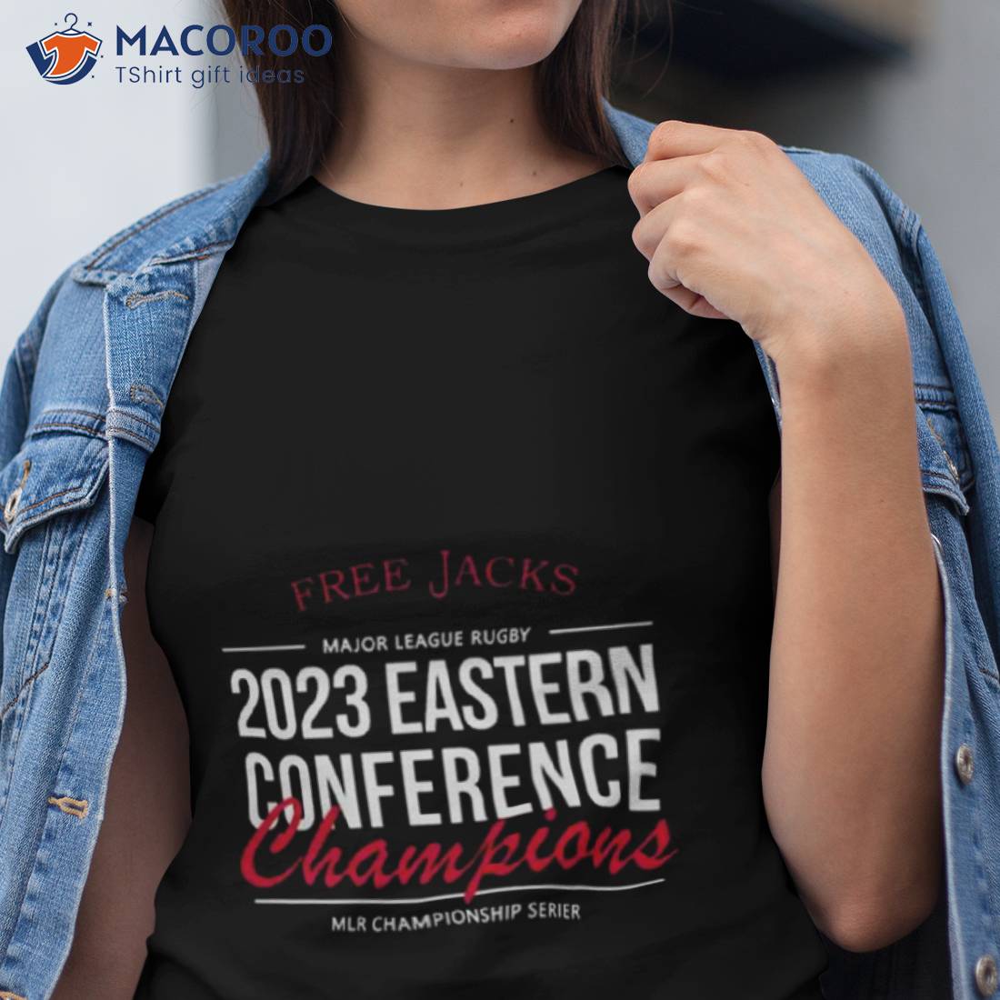 Free Jacks Eastern Conference Champions 2023 Major League Rugby Shirt Free Jacks Eastern Conference Champions 2023 Major League Rugby Shirt