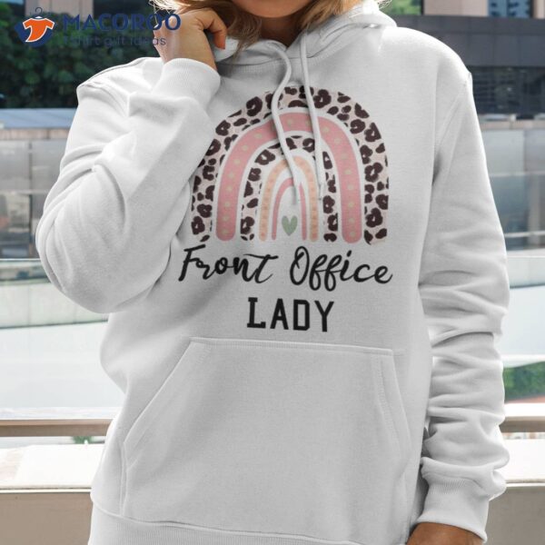 Front Office Lady Receptionist Secretary Back To School Shirt