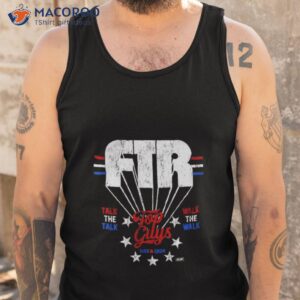 ftr top guys usa talk the talk walk the walk shirt tank top