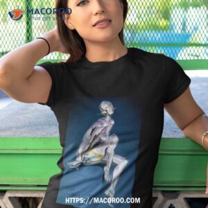 full chrome robot girl graphic hajime sorayama shirt tshirt 1