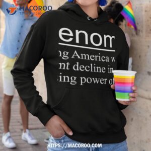 fun bidenomics definition american inflation out of control shirt hoodie