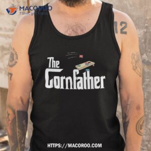 funny cornhole the cornfather fathers shirt tank top