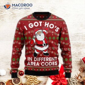 Funny, Different Santa Ugly Christmas Sweater
