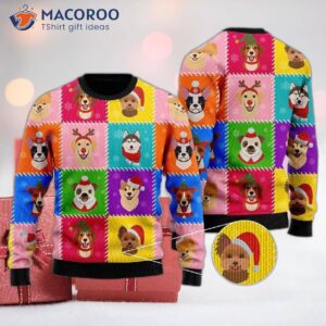 Funny Dog Face Ugly Christmas Sweater