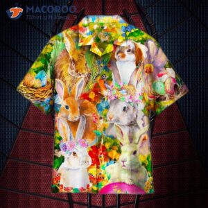 Funny Easter Day Bunny Hawaiian Shirts