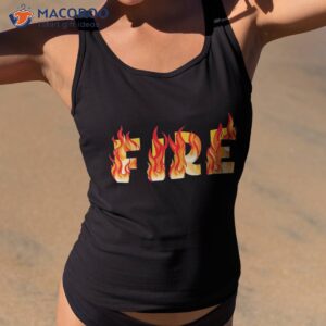 funny fire couple diy costume halloween party shirt tank top 2