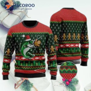 Funny Fishing Ugly Christmas Sweater