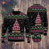 Funny Flamingo-tree Ugly Christmas Sweater