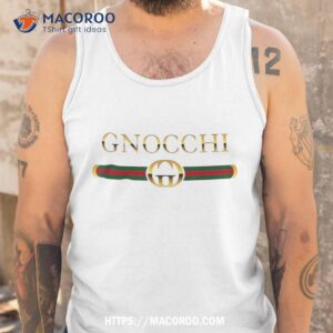 funny graphic gnocchi italian pasta novelty gift food shirt tank top