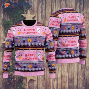 Funny Halloween And Ugly Christmas Sweater