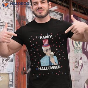 Funny Joe Biden Confusing 4th Of July And Happy Halloween Shirt