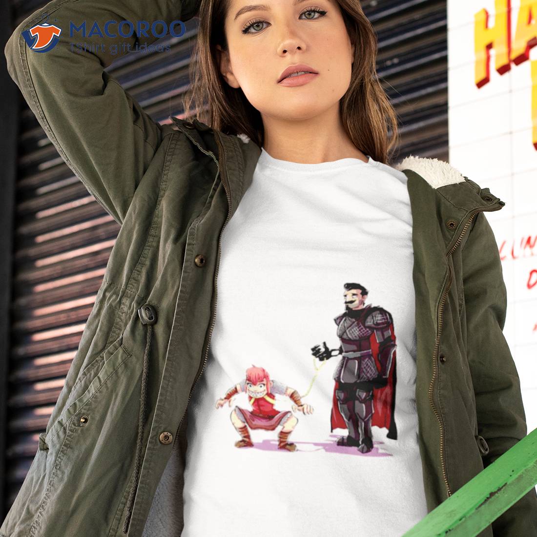 Funny Leash Scene Nimona And Ballister Shirt Funny Leash Scene Nimona And Ballister Shirt