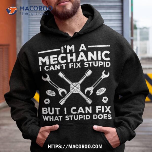 Funny Mechanic For Dad Car Auto Diesel Automobile Garage Shirt