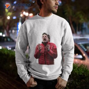 Funny Moment Of Pedro Pascal In The Bubble Shirt 2 funny moment of pedro pascal in the bubble shirt sweatshirt