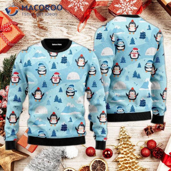 Funny Penguin’s Ugly Christmas Sweater