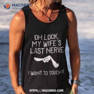 funny shirt for sarcastic meme mans prize marriage tank top