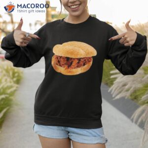 funny sloppy joe beef sandwich lover halloween costume food shirt sweatshirt