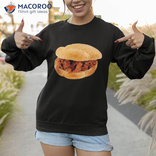 Funny Sloppy Joe Beef Sandwich Lover Halloween Costume Food Shirt