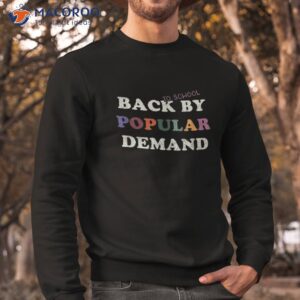 funny student teacher back to school shirt sweatshirt