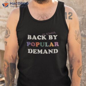 funny student teacher back to school shirt tank top