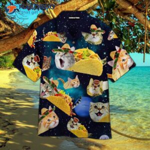 funny taco cat hawaiian t shirt 0