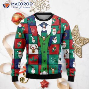 Funny Ugly Christmas Sweater Blazer